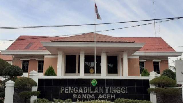 Kantor Pengadilan Tinggi Banda Aceh.  