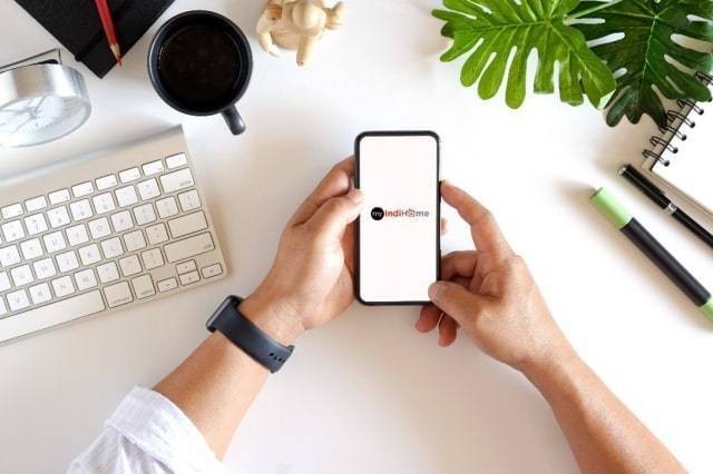Ilsutrasi cara reset FUP IndiHome pada aplikasi My IndiHome. Foto: Dokumen Telkomsel. 