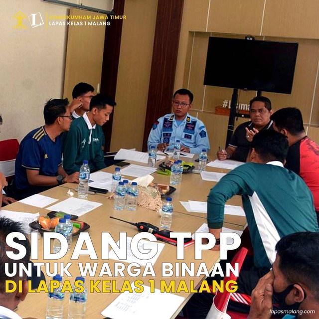 Sidang TPP Untuk Warga Binaan Lapas Kelas I Malang | Kumparan.com