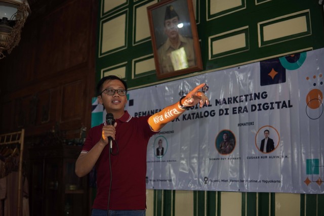 Workshop Digital Marketing bersama Batik Gandhes, Foto : Dokumentasi Pribadi Penulis