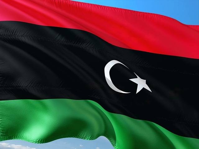 Ilustrasi bendera negara Libya. Foto: Pixabay/Jorono