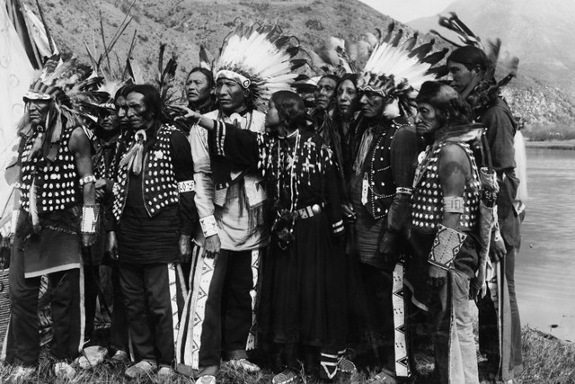 Ilustrasi suku indian di Amerika. Foto: Shutterstock