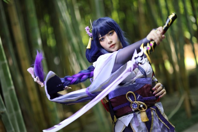 Ilustrasi cosplayer perempuan. Foto: Shutterstock