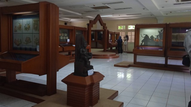 Ruangan lantai atas museum. Foto: dokumentasi pribadi