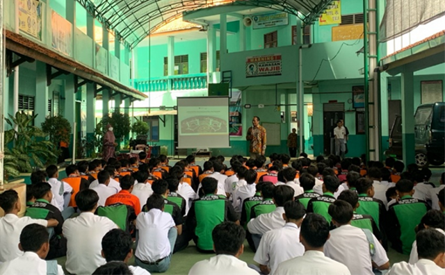 Kegiatan Presentasi Penmaru UMY di Sekolah Kab. Purworejo. Foto: Dok. Admisi UMY