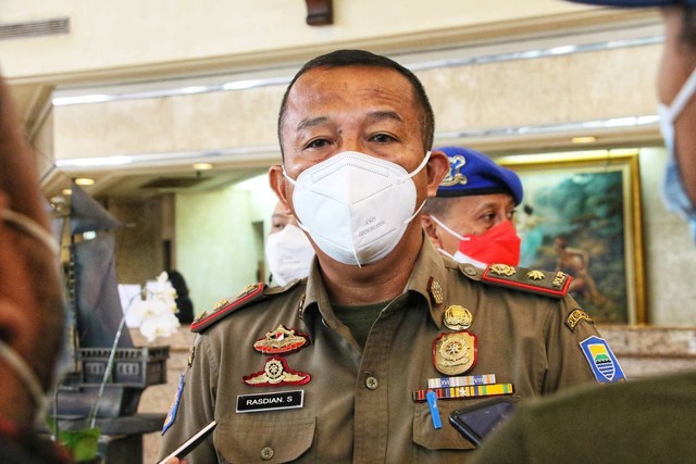 Kepala Satuan Polisi Pamong Praja (Satpol PP) Kota Bandung, Rasdian Setiadi. Foto: Humas Kota Bandung