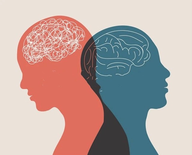 Gambar isi pikiran manusia mengenai mental health. Sumber: Shutterstock