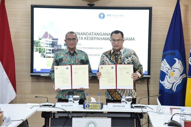 KPU Gandeng IPB University Kembangkan Aplikasi Khusus untuk Pemilu 2024