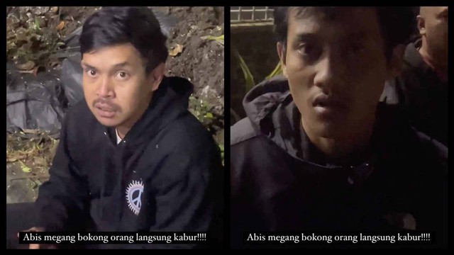 Bani Adam (kiri) dan Elman Permana.