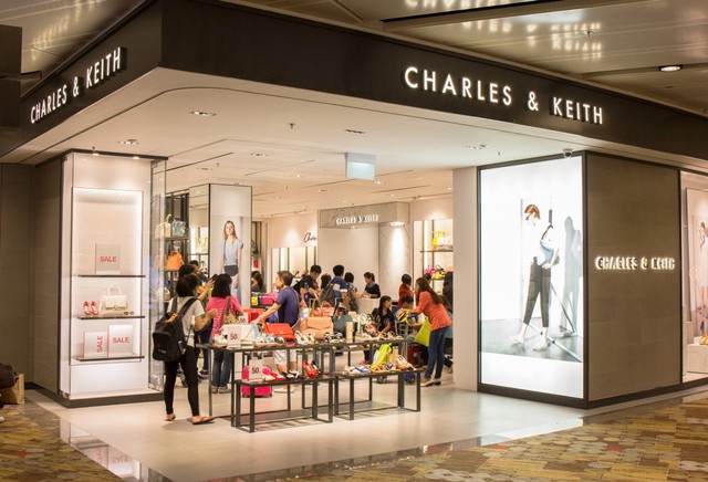 Ilustrasi gerai brand fashion Charles & Keith. Foto: March Marcho/Shutterstock