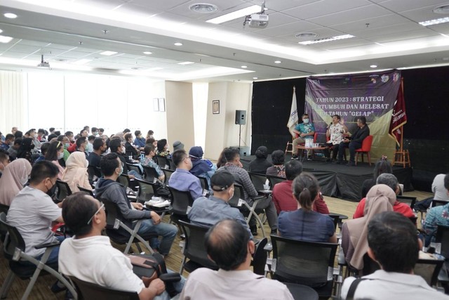 Seminar TDA Jakbar kolaborasi dengan Podomoro University. dok