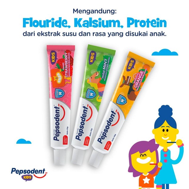 5 Rekomendasi Pasta Gigi Anak yang Mengandung Fluoride