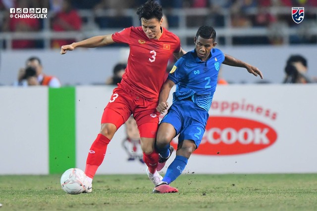 Final AFF 2022 Leg 1, Vietnam vs Thailand. Foto: Facebook/changsuek