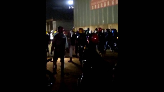 Kerusuhan di PT GNI Morowali. Foto: Dok. Istimewa