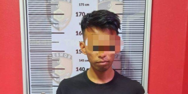 Tersangka pelaku. Foto: Polres Lhokseumawe