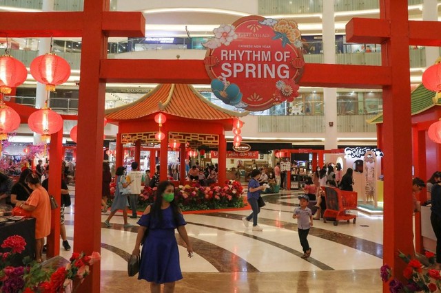 Sambut Imlek, Lippo Malls hadirkan event bertema "Rhythm of Spring". Foto: Dok. Lippo Malls