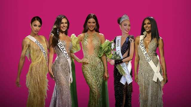 Top 5 Miss Universe 2022.
 Foto: Instagram dan kumparan