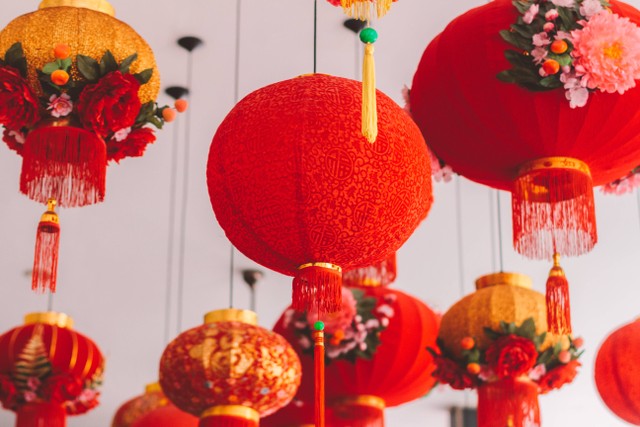 Ilustrasi Ucapan Chinese New Year 2023. Foto: Unsplash/Humphrey Muleba.