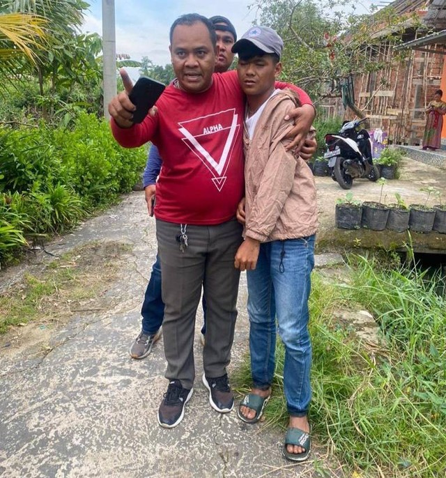 M Arif alis Toyib pemuda di Palembang yang ditangkap polisi. (ist)