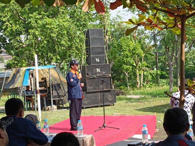 Dr Hidayatulloh, M.Si selaku Rektor UMSIDA memberikan sambutan.