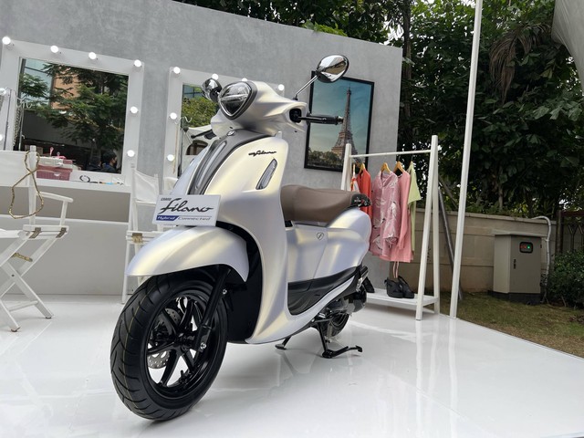 Yamaha Grand Filano Hybrid Connected resmi dijual di Indonesia. Foto: Sena Pratama/kumparan