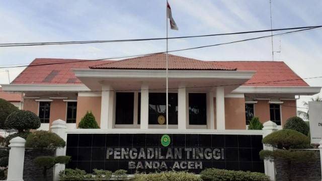 Kantor Pengadilan Tinggi Banda Aceh. 