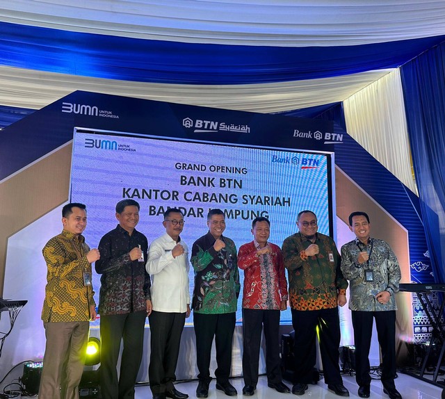 BTN buka kantor cabang syariah di Bandar Lampung.  Foto: Dok. BTN