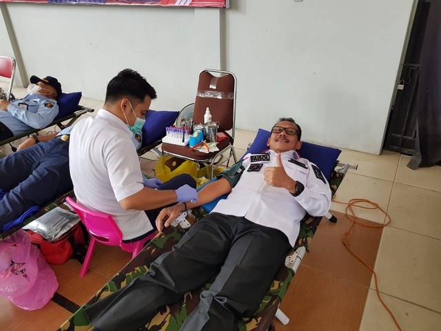 Donor Darah Kanwil Kemenkumham Kalsel