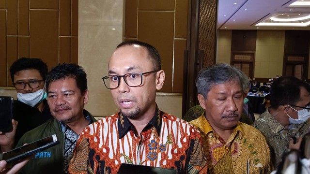 Kepala PPATK Ivan Yustiavandana pada Rapat Koordinasi PPATK Tahun 2023 di Hotel Sultan, Jakarta, (19/1/2023). Foto: Thomas Bosco/kumparan