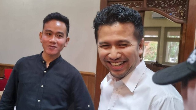 Wali Kota Solo, Gibran Rakabuming Raka, bersama Wakil Gubernur Jatim, Emil Dardak. FOTO: Fernando Fitusia