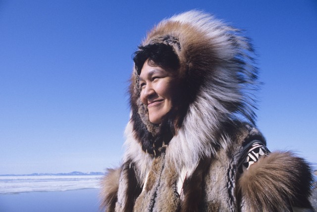 Ilustrasi Masyarakat Adat Inuit. Foto : Sirtravelalot/Shutterstock