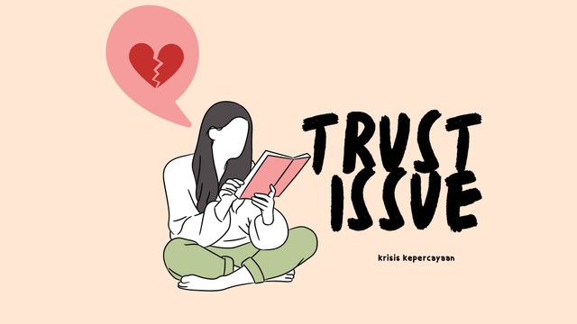 ilustrasi trust issue. Sumber : canva