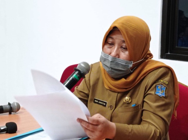 Kepala Dinkes Kota Surabaya Nanik Sukristina. Foto: Masruroh/Basra