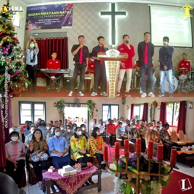 Natal Bersama Lapas Kelas I Malang dan Lapas Perempuan Malang (dok.humas)
