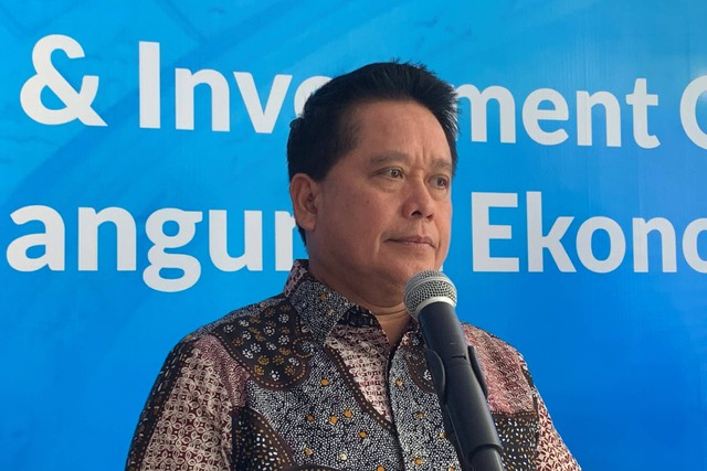 Direktur Utama BSI Herry Gunardi saat Sharia Economic & Investment Outlook 2023 di Aceh. Foto: Moh Fajri/kumparan