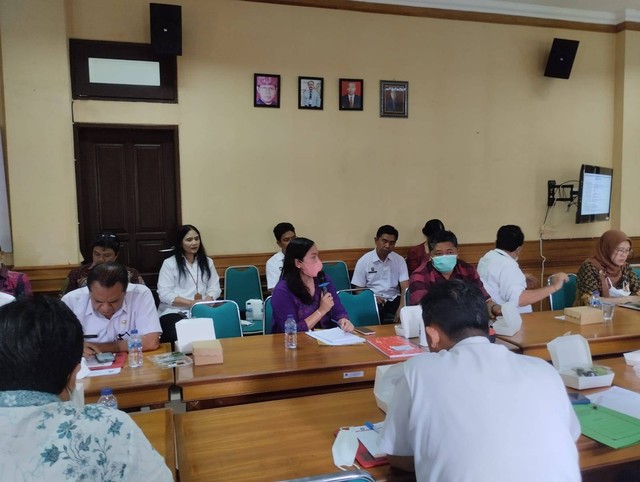Rapat koordinasi penanggulangan rabies di Kabupaten Badung, Bali - ISt