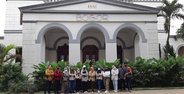Mahasiswa ARL IPB University Napak Tilas Lanskap Sejarah dan Budaya Kota Bogor