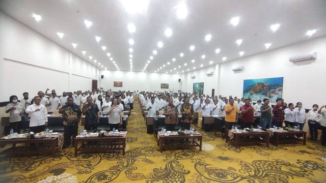 Yayasan Kasih Ludia Sorong memberikan pelatihan dan pemberdayaan masyarakat berbasis ekonomi kecil, kepada 200 pelaku usaha kecil yang ada di Kota Sorong, Papua Barat Daya, Jumat (27/1), foto: Yanti/BalleoNEWS