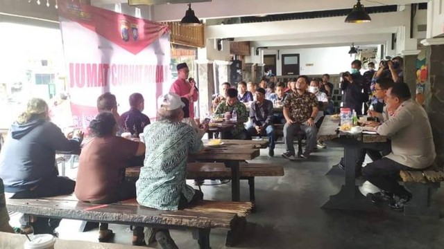 Suasana acara Jumat Curhat bersama Polda DIY. Foto: Dok. Polresta Yogyakarta