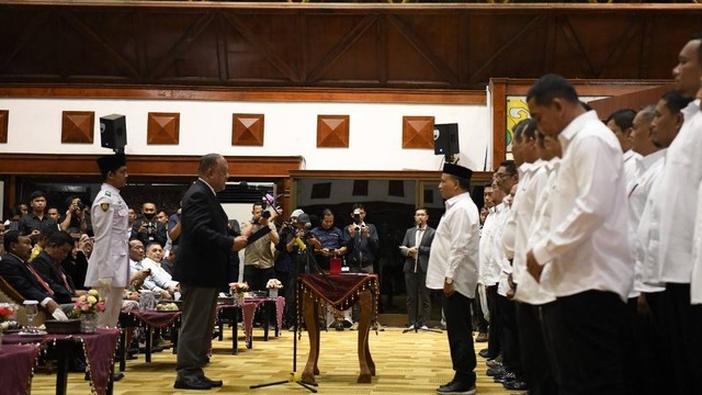 Pelantikan Pengurus KONI Aceh periode 2022-2026. Foto: Adpim Aceh