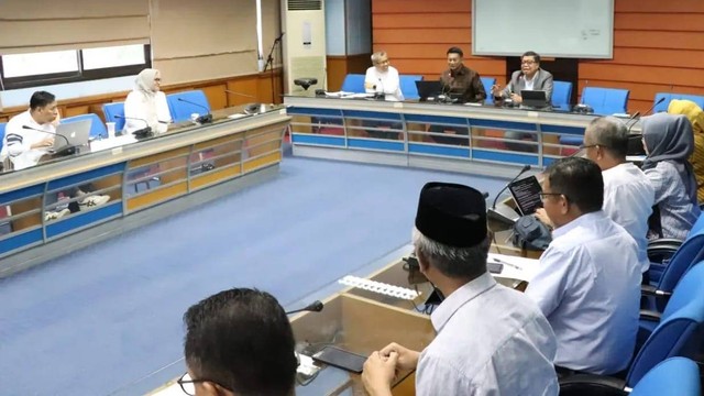 Forum Group Discussion (FGD) antara Pemerintah Provinsi Sulawesi Barat dengan pihak Universitas Hasanuddin (Unhas) terkait mitigasi bencana. Foto: Humas Pemprov Sulbar