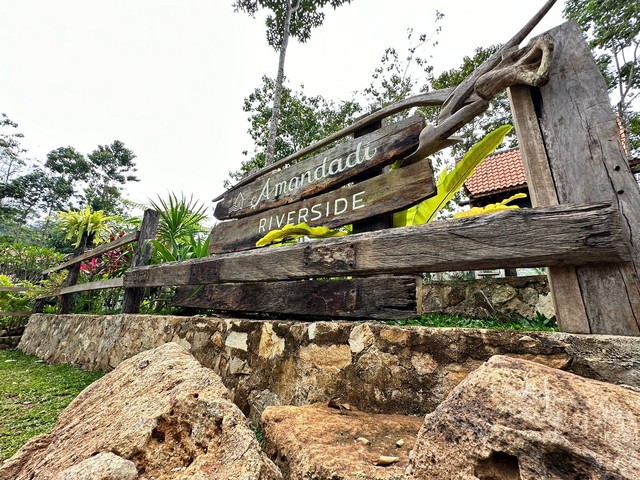 Amandadi Riverside, Private Camping Ground di Pesawaran, Lampung, Sabtu (21/1/2023) | Foto: Roza Hariqo/Lampung Geh