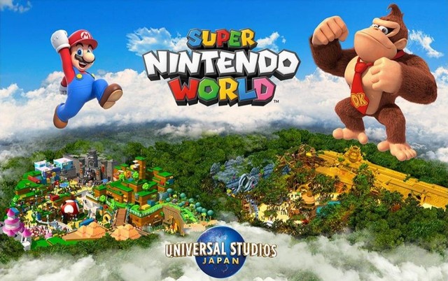 Wahana baru Donkey Kong di Super Nintendo World Universal Studios Japan. Foto: Dok. Universal Studios Japan