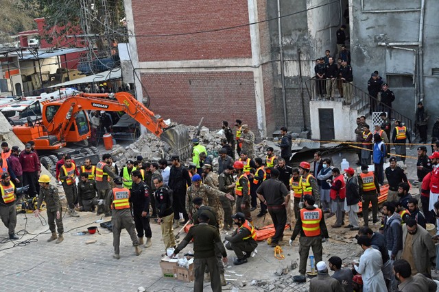 Korban Tewas Akibat Teror Bom Bunuh Diri Di Masjid Pakistan Jadi 59 ...