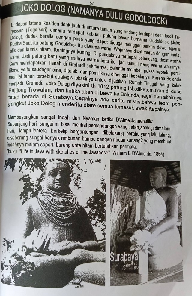 Perjalanan Patung Joko Dolog ke Surabaya: Kejadian Mistis Serang Serdadu Belanda (60867)