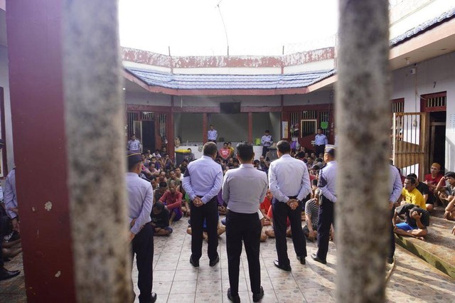 Lapas Narkotika Karang Intan lakukan Busapa kepada warga binaan