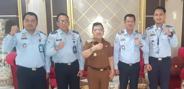 Kepala Kantor Imigrasi Palopo Silaturahmi ke Walikota Palopo (dok. HumasKAPOLO)