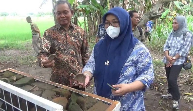 Pondasi Diduga Situs Peninggalan Majapahit Ditemukan di Jombang