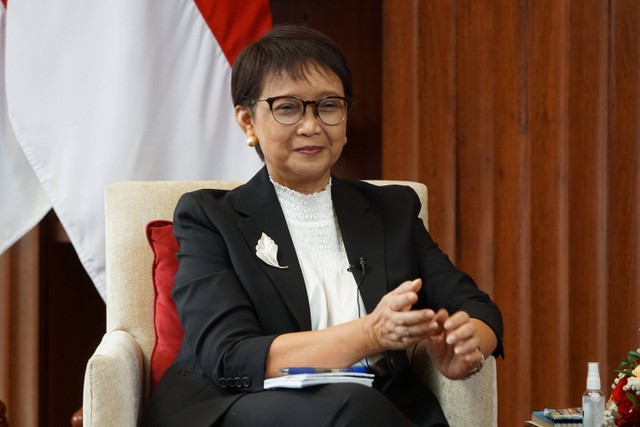Menteri Luar Negeri RI, Retno Marsudi. Foto: Iqbal Firdaus/kumparan
