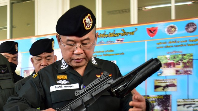 Kepala polisi nasional Thailand Jenderal Damrongsak Kittipraphat. Foto: Madaree TOHLALA / AFP